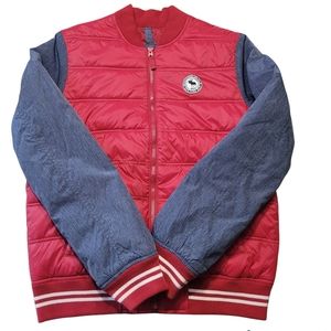 Boy's Abercrombie & Fitch Baseball Jacket Sz 15/16
